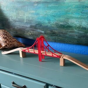Vintage BRIO World Suspension Bridge model #33683